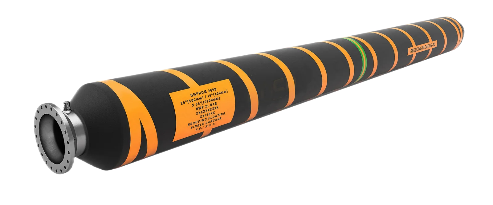 Double carcass floating reducer hose - GMPHOM HOSE-DNV certificate